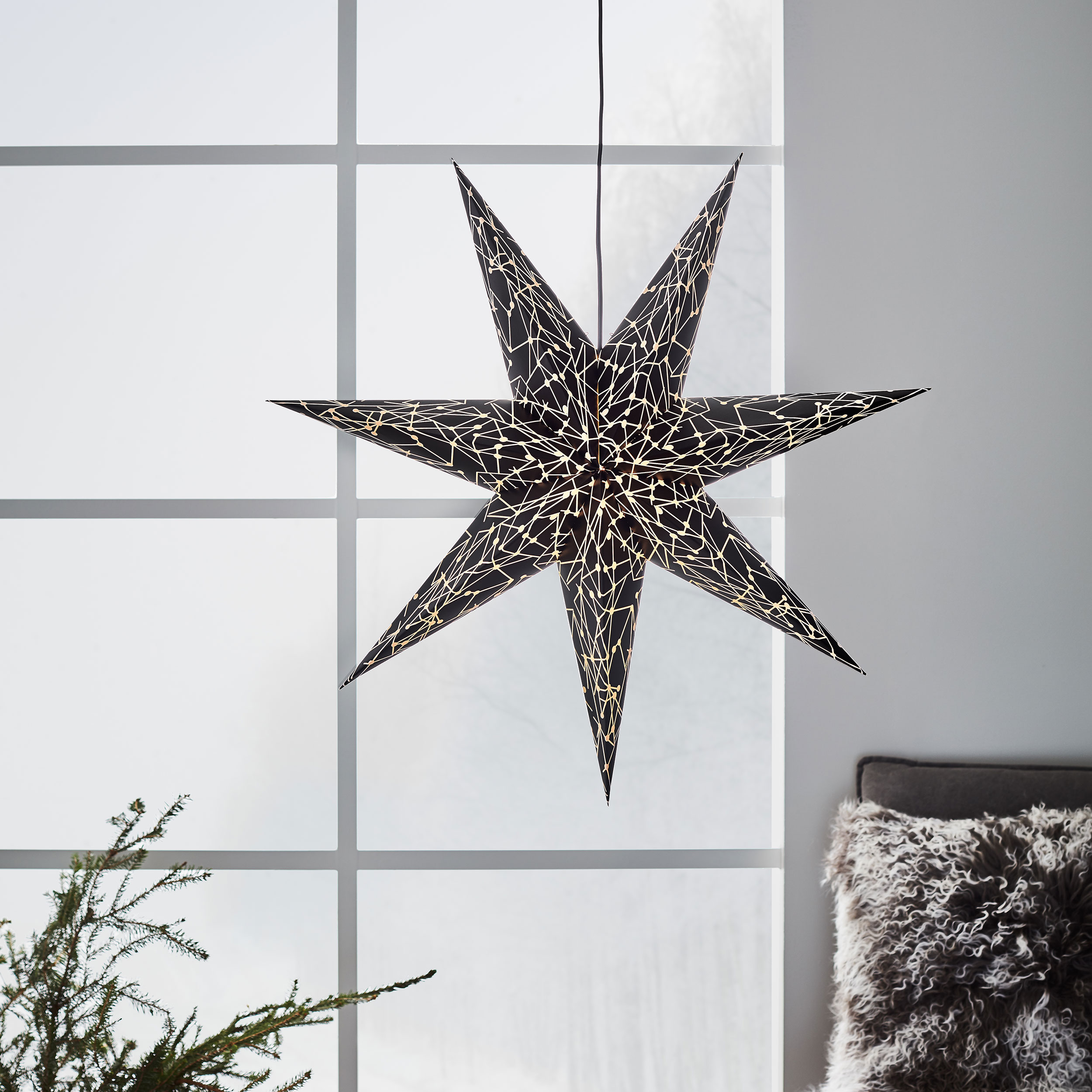 Adventsstjärna Markslöjd Karla