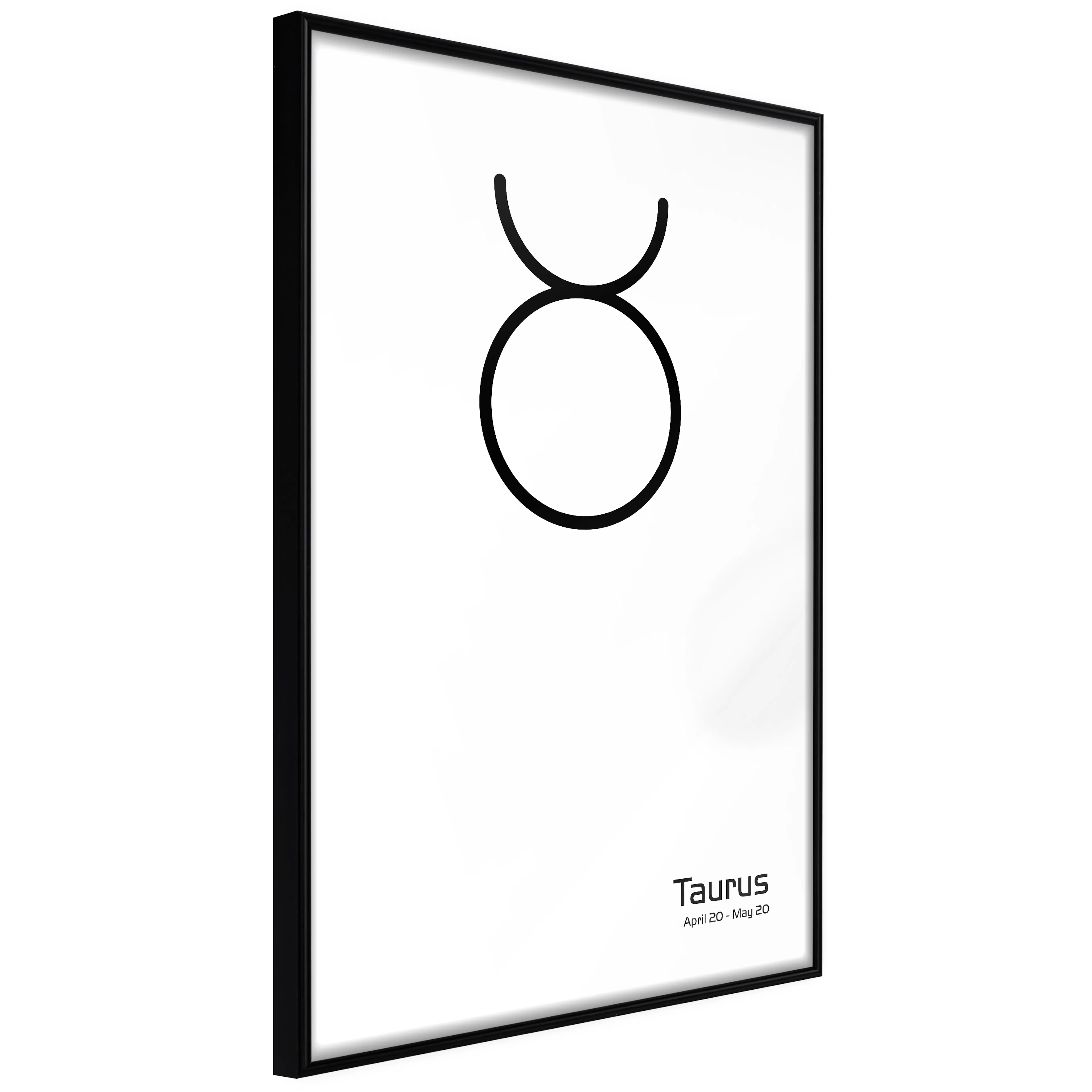 Affisch - Taurus [Poster] 20x30 Svart ram, 20x30 cm