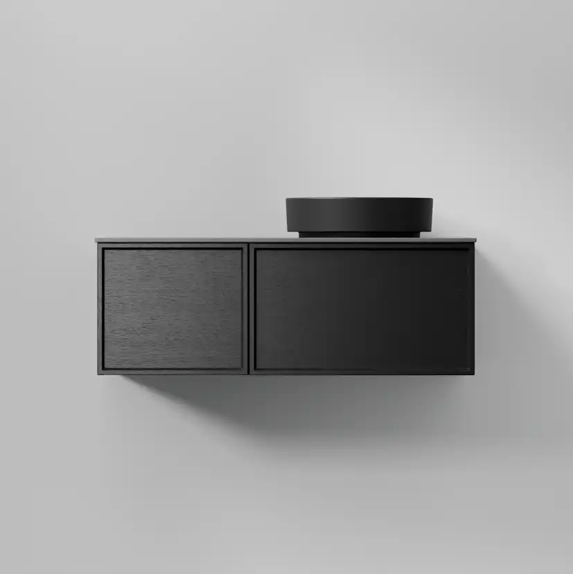 AIR Wood 100 A,Black Oak,Helfront 2 lådor(H), Lucka(V),996 Black Oak, Helfront med 2 lådor (H), Lucka (V)