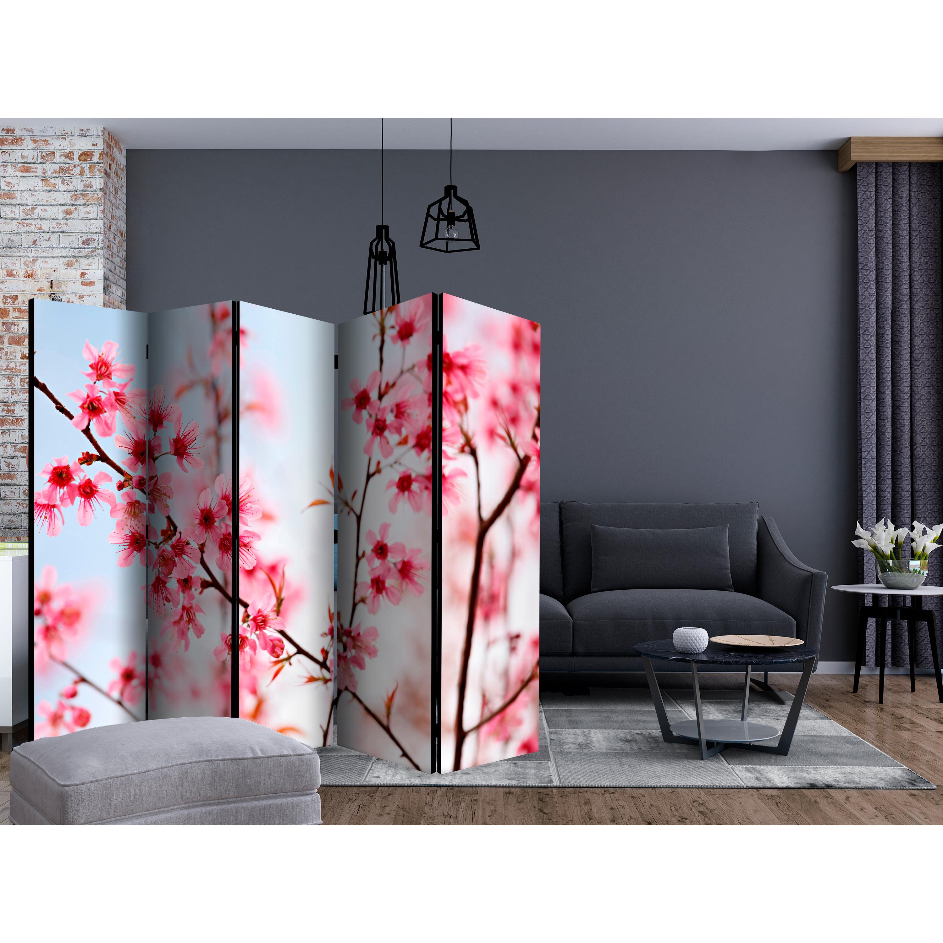 Rumsavdelare Skärmvägg Arkiio Symbol of Japan Sakura Flowers II 225x172 cm