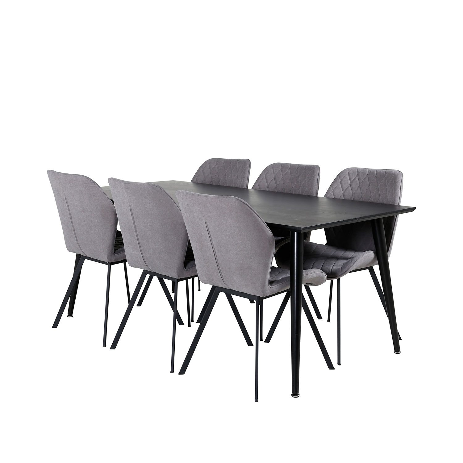 Matgrupp Venture Home Dipp med 6 Gemma stolar