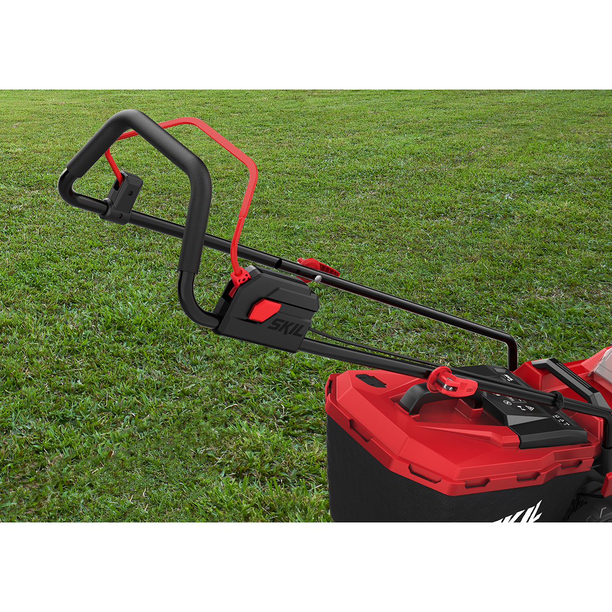 Gräsklippare SKIL 0125 AA Kolborstfri Batteridriven