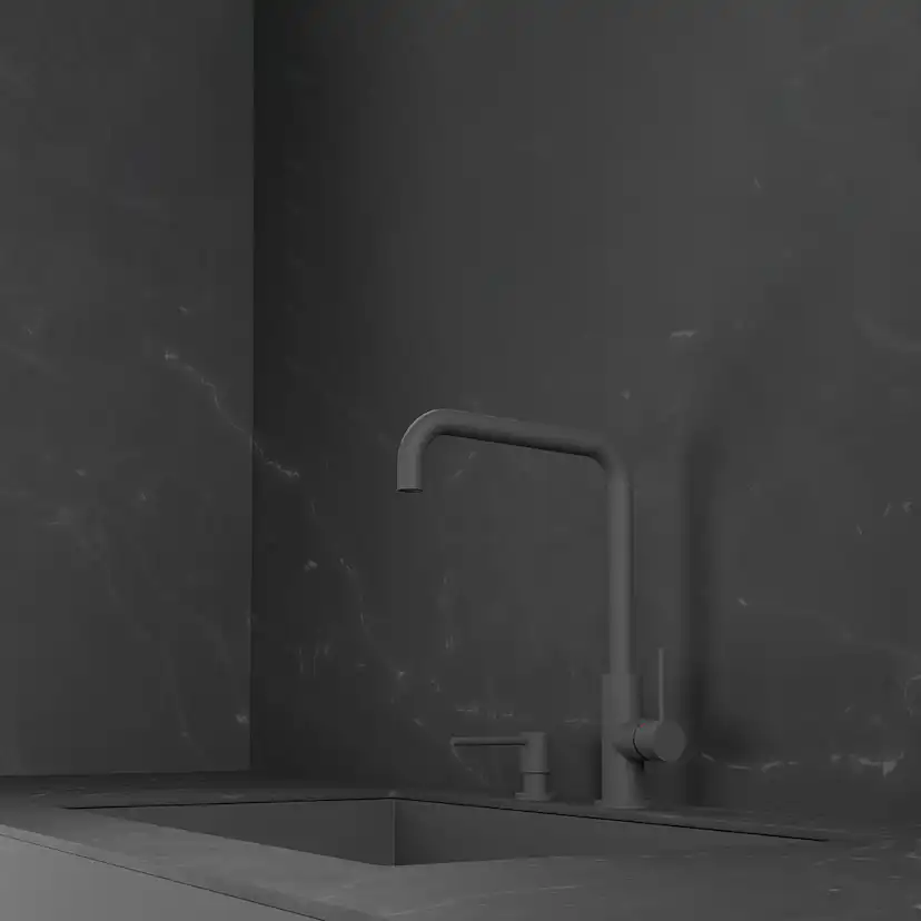 Diskmedelspump Scandtap Steel Clean Dispenser