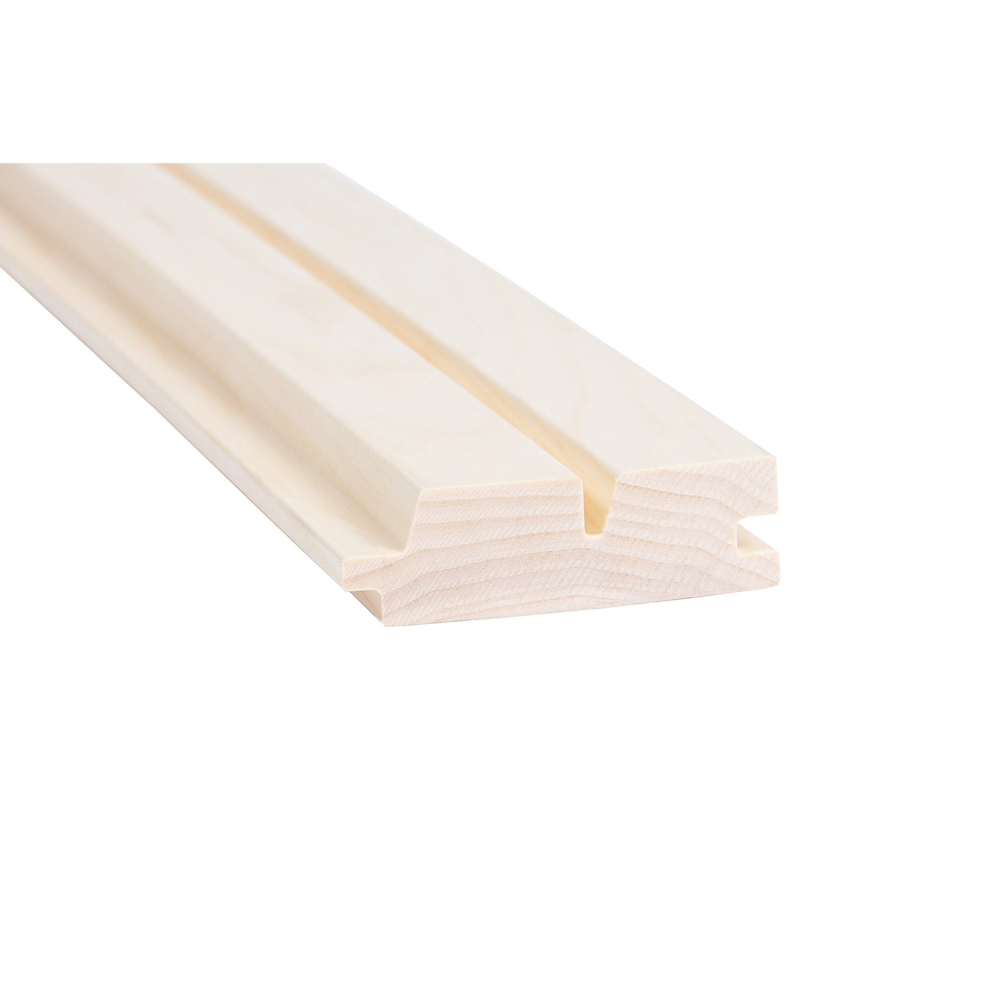 Bastupanel Sauna Sweden Asp Trend Series Rombto 27x90mm 4st/pkt