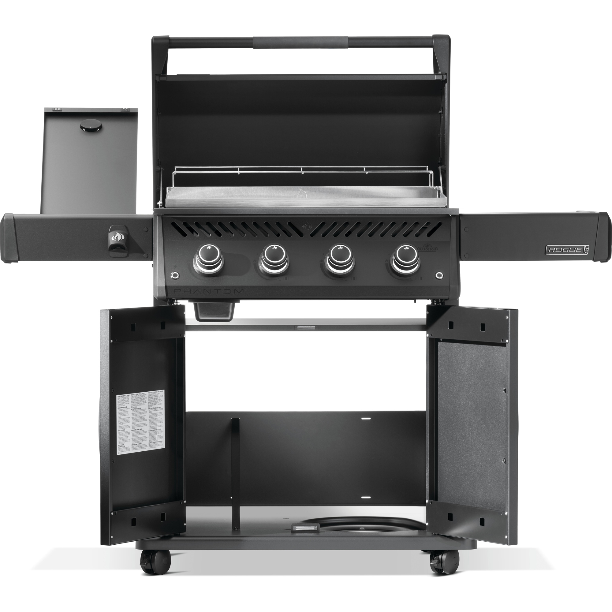 Gasolgrill Napoleon Rogue PRO Phantom Plancha
