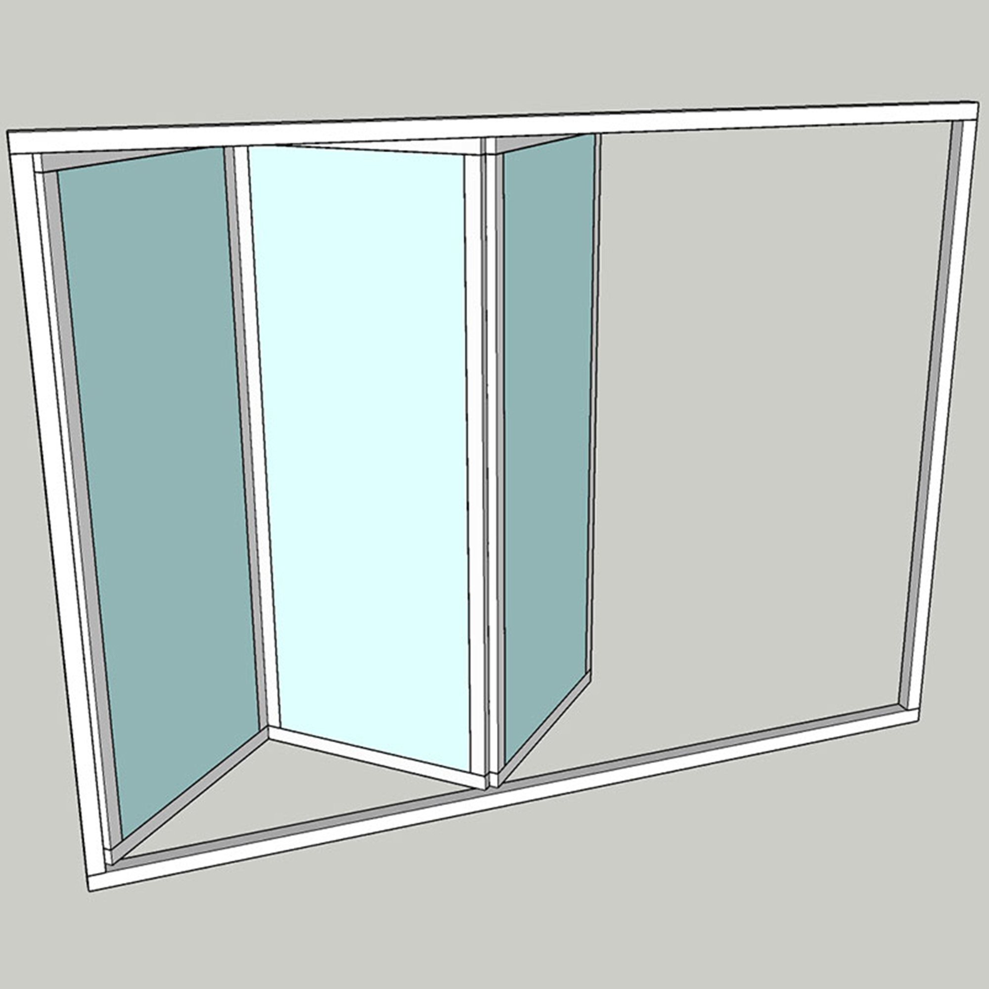 Vikparti Allvy Sunroom s30 3-Delad