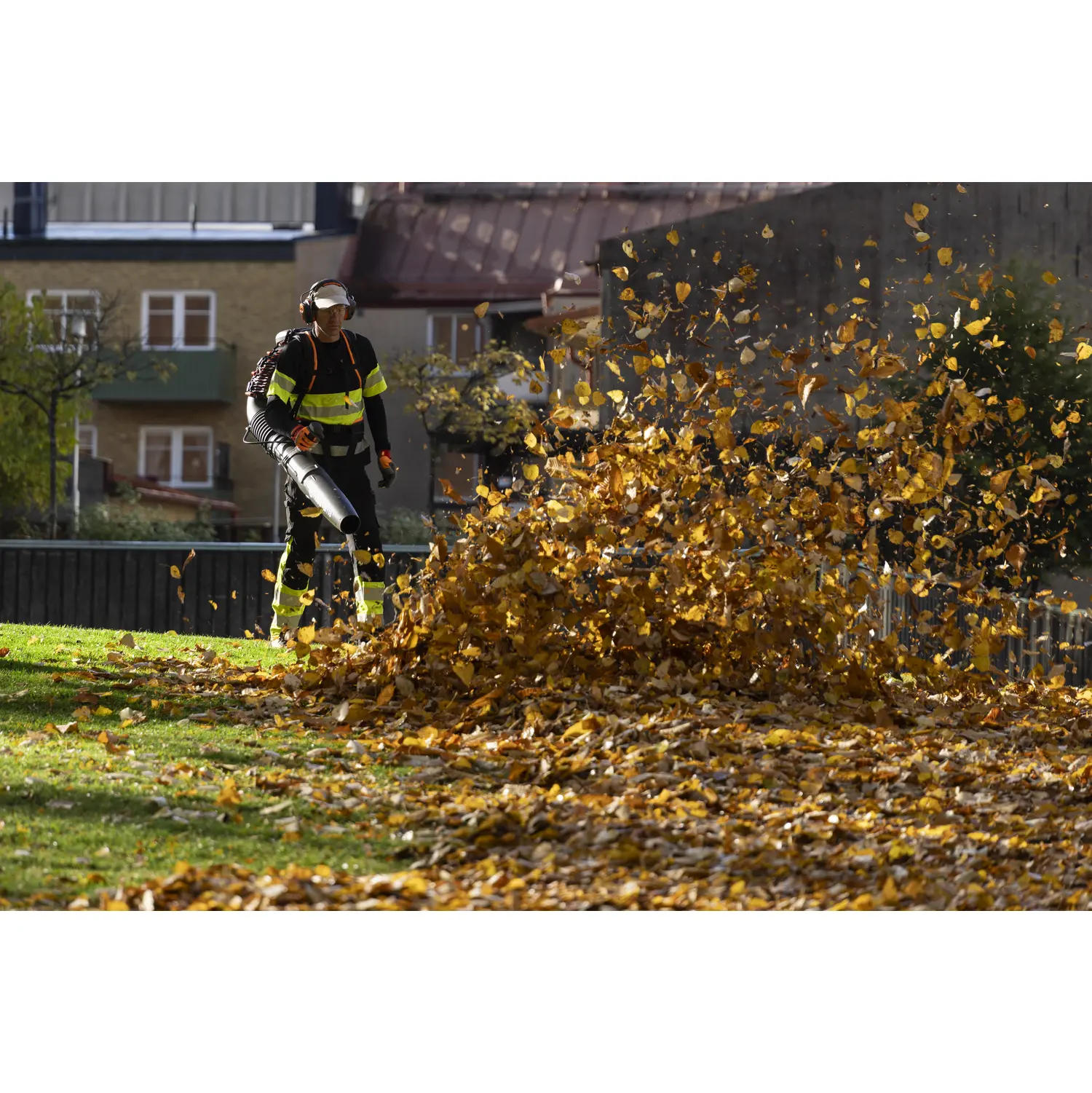 Lövblås Husqvarna 590BTS Ryggburen