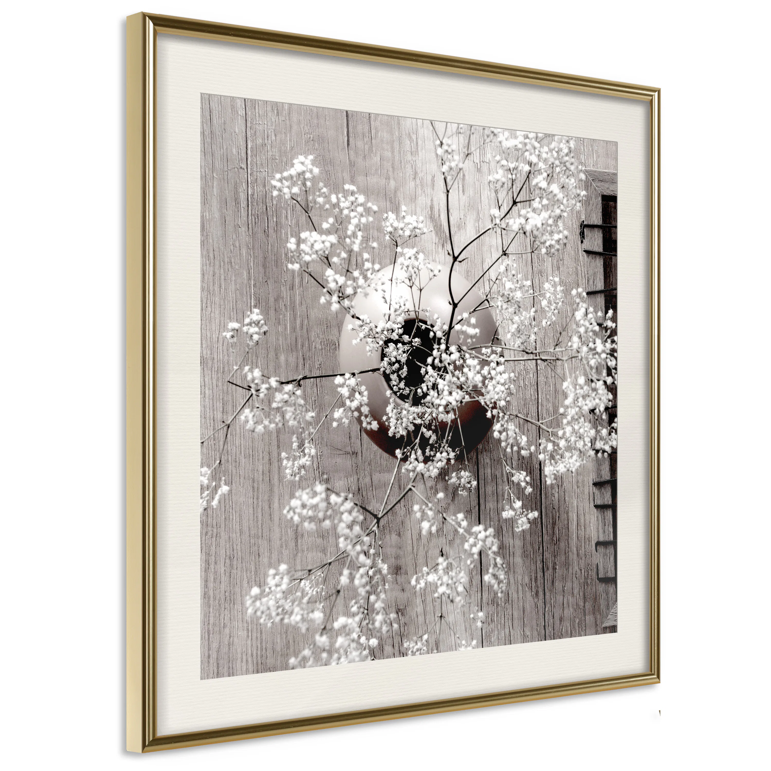 Poster Artgeist Affisch Dried Flowers Fyrkantig