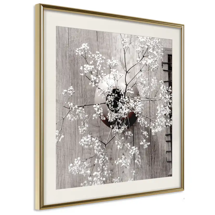 Poster Artgeist Affisch Dried Flowers Fyrkantig