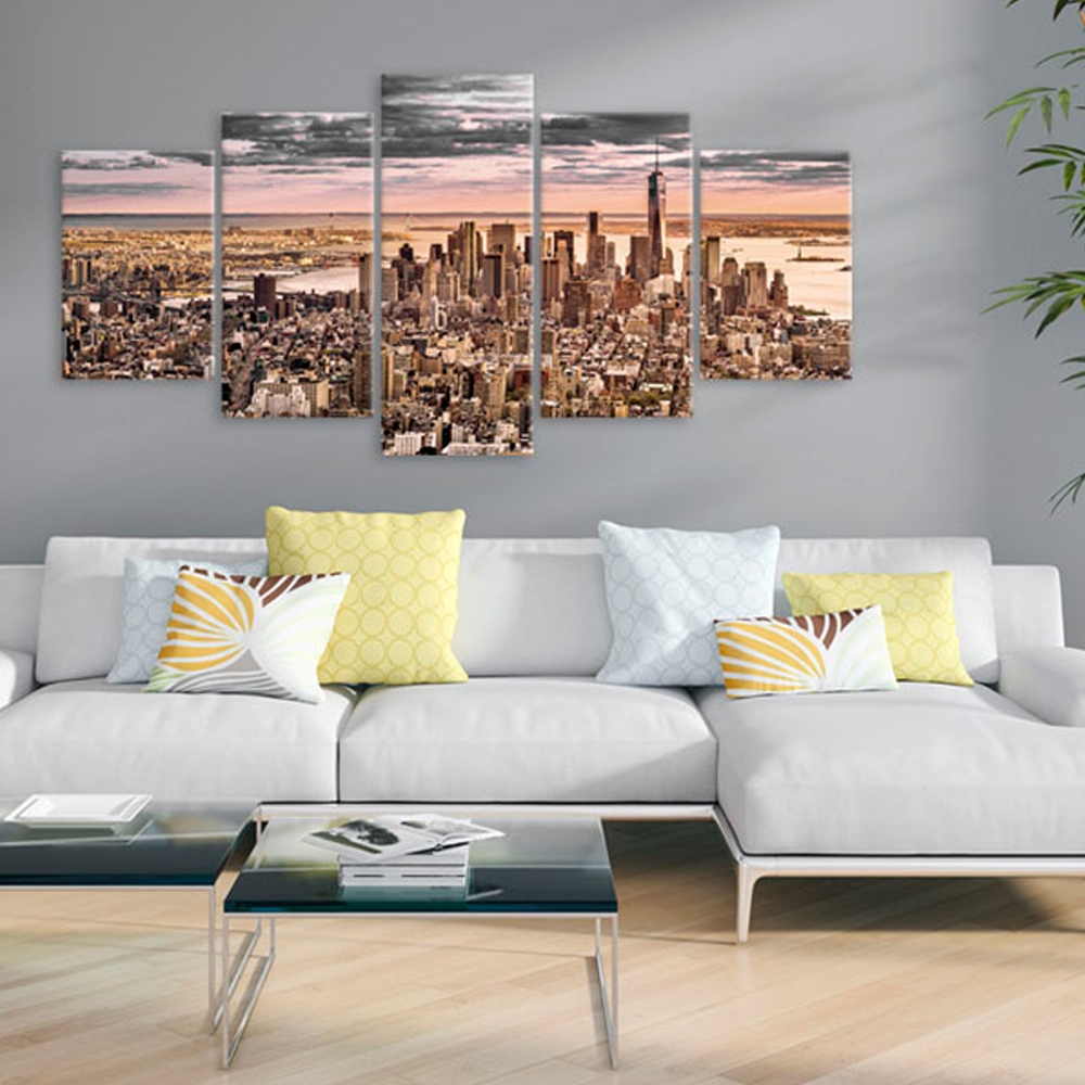 Tavla Arkiio New York City Morning Sky