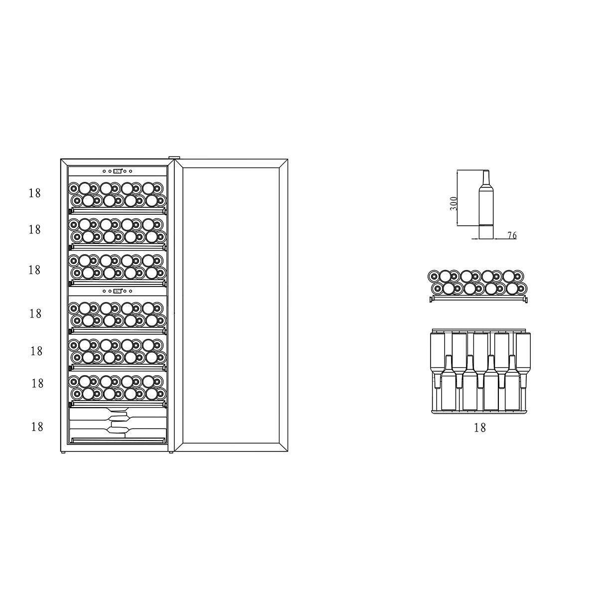 Vinkyl mQuvée WineExpert 126 SW-126S