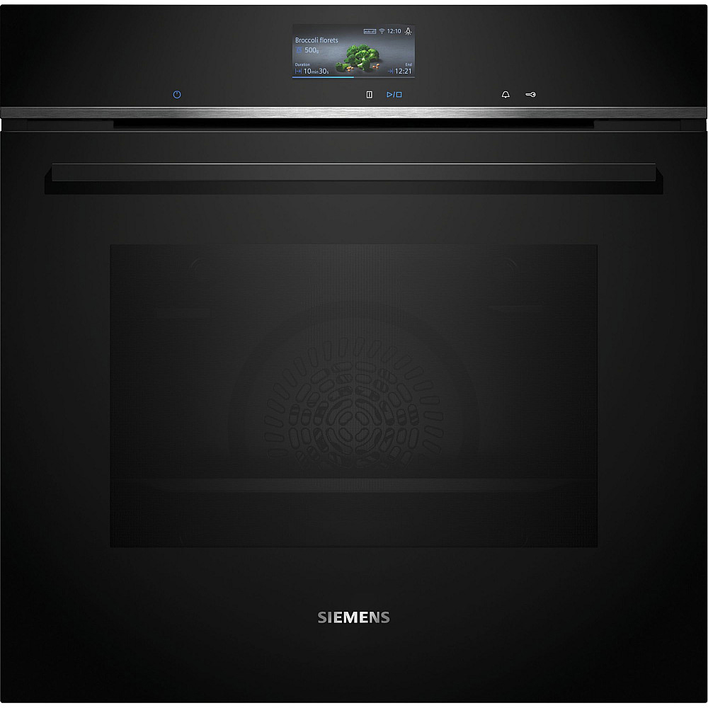 Ugn och Mikro Siemens iQ700 HB776G3B2S + CM724G1B1 Kompaktugn Svart