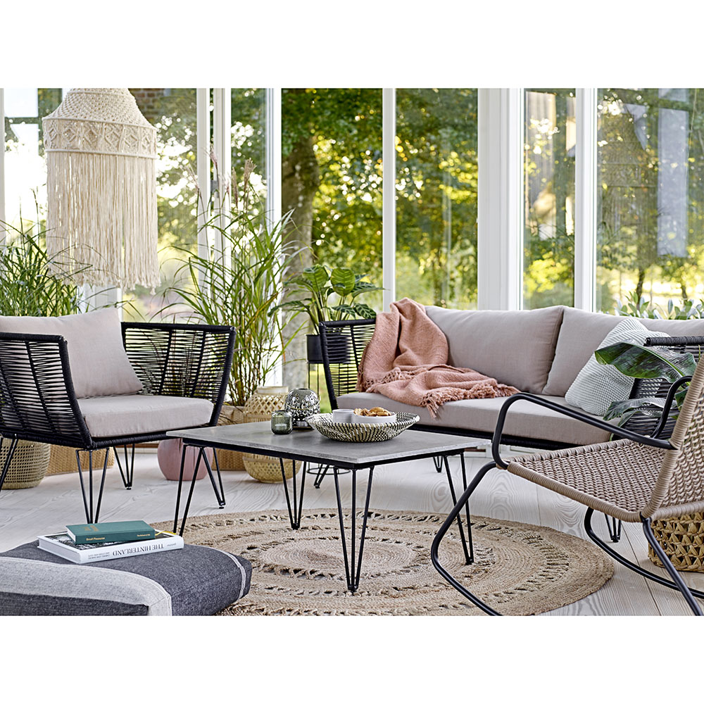 2-sitsloungesoffa Bloomingville Mundo