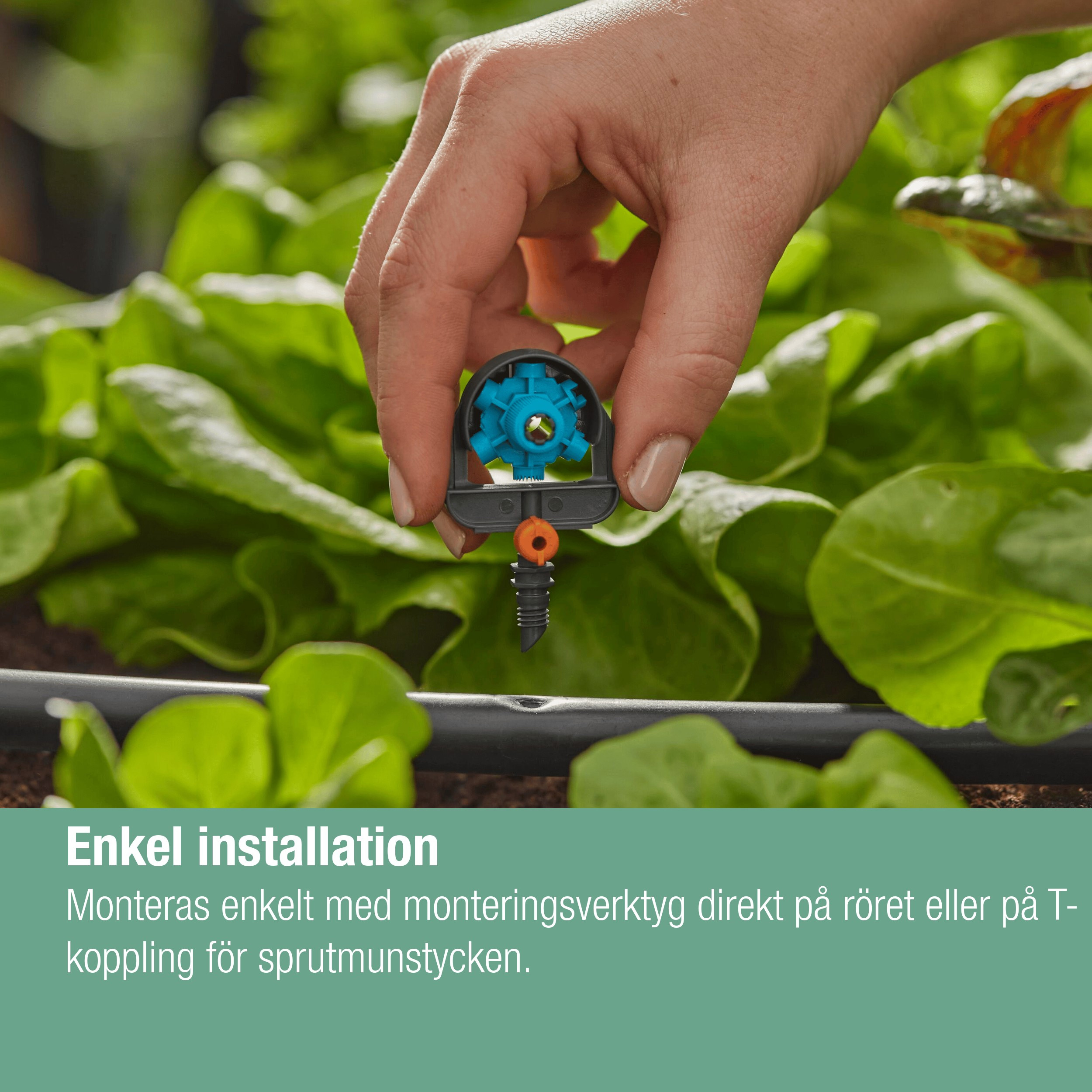 Sprutmunstycke Gardena Micro-Drip 6 i 1 Ytspridare