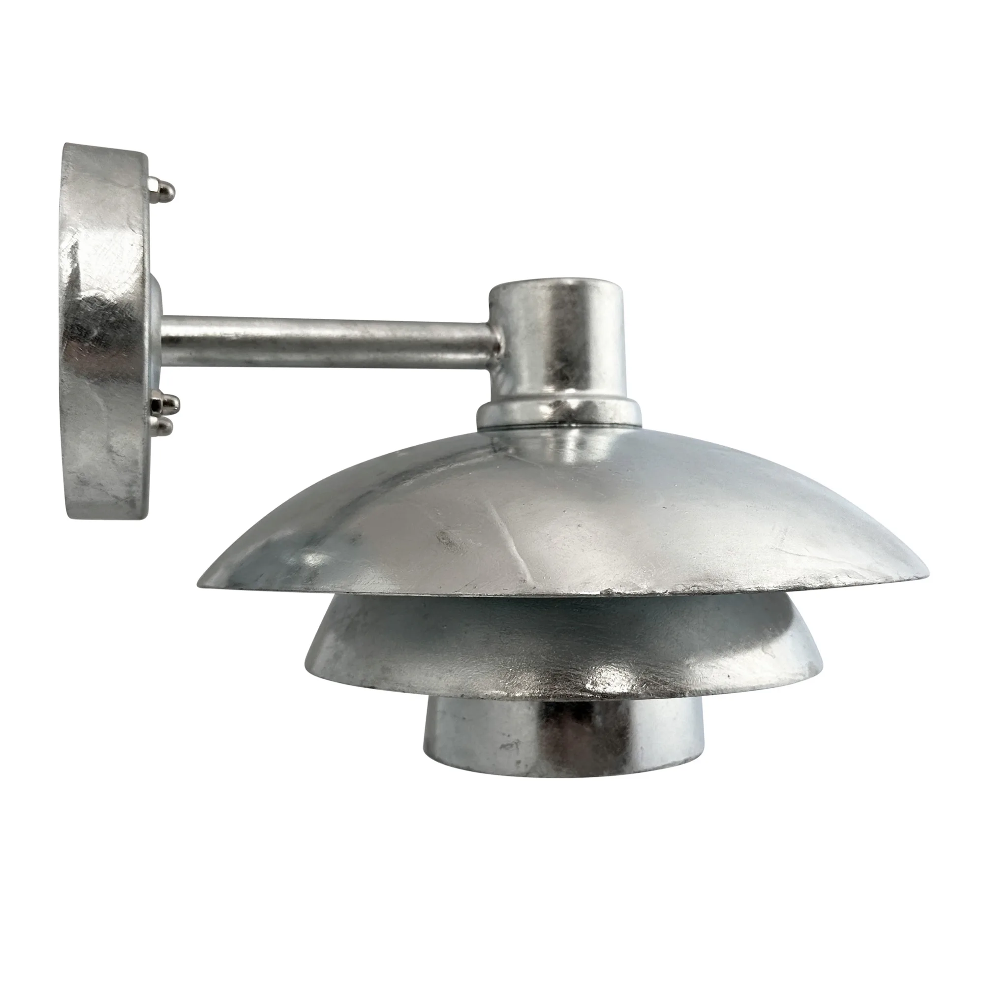 Fasadbelysning Dyberg Larsen Morph D24 Silver