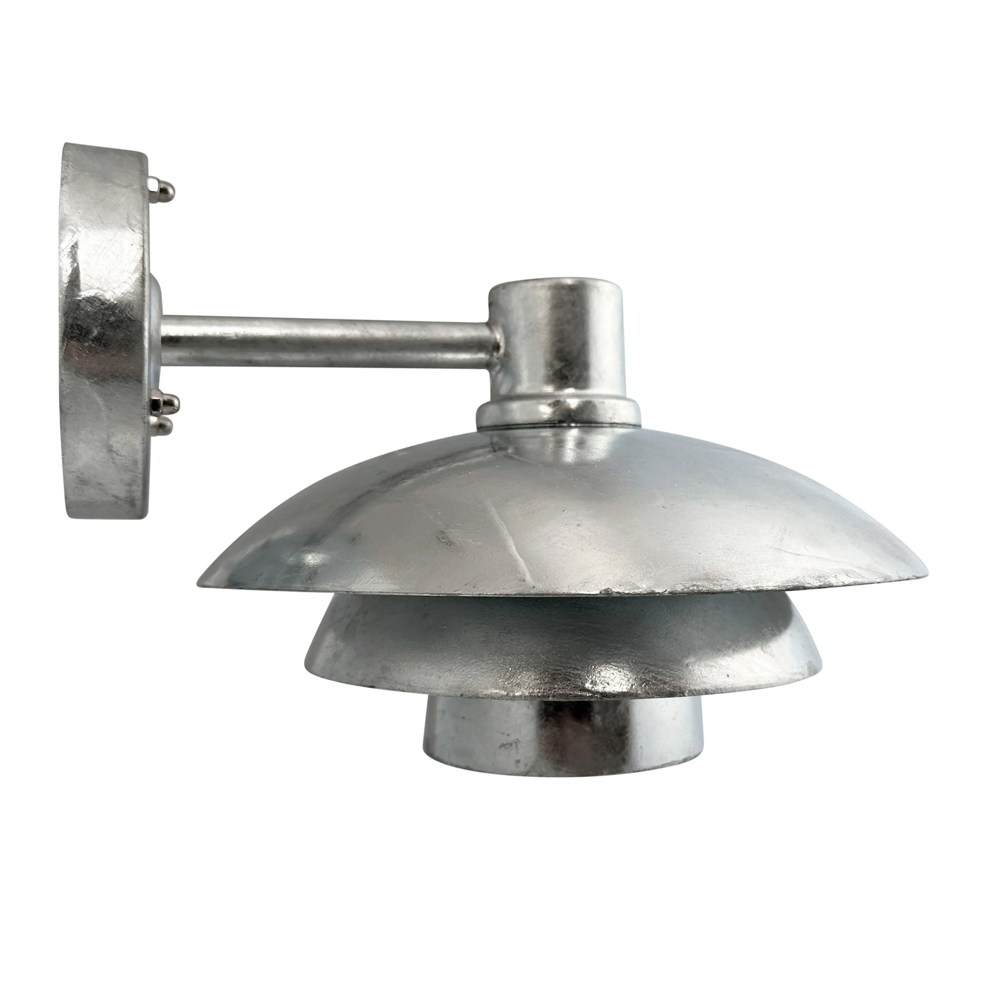 Fasadbelysning Dyberg Larsen Morph D24 Silver
