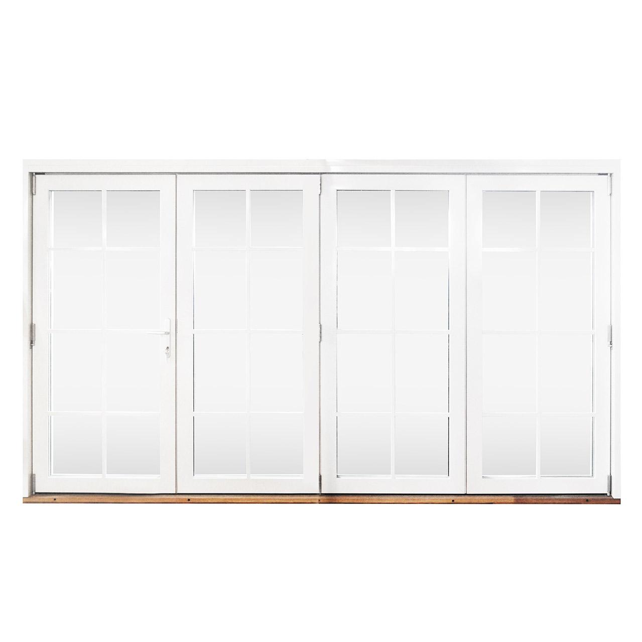 Vikdörr Vilenta Åre Trä/Aluminium 4-Delat