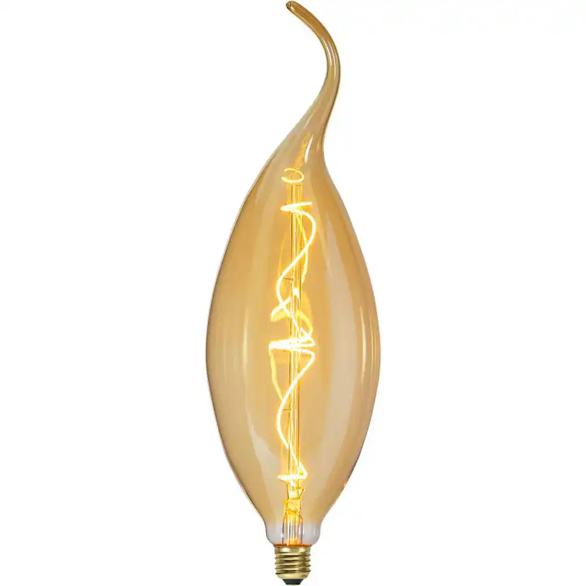 LED-lampa Star Trading Filament E27 C125 Industrial Vintage Dimbar