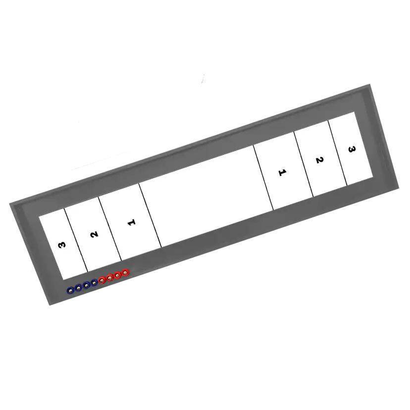 Spelbord Nordic Games 2-i-1 Shuffleboard & Curling