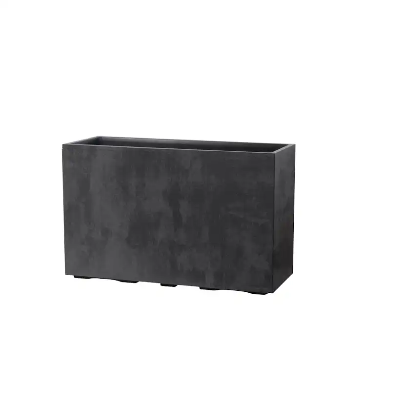 Kruka Deroma Millennium Antracit Rektangulär Med Hjul 98 x 37,5 x 62 cm