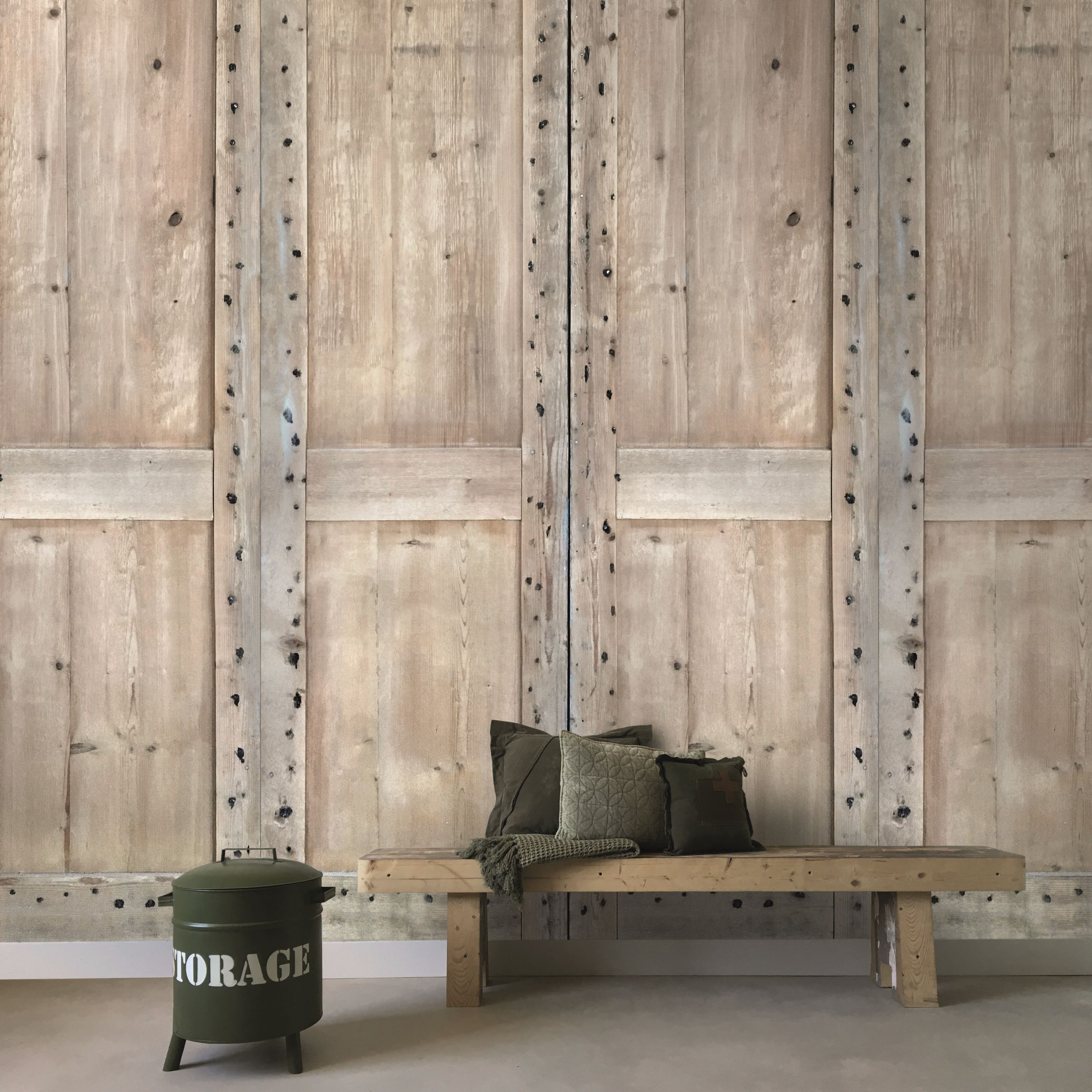 Tapet Stapelgoed Wood Panel Wall 103369