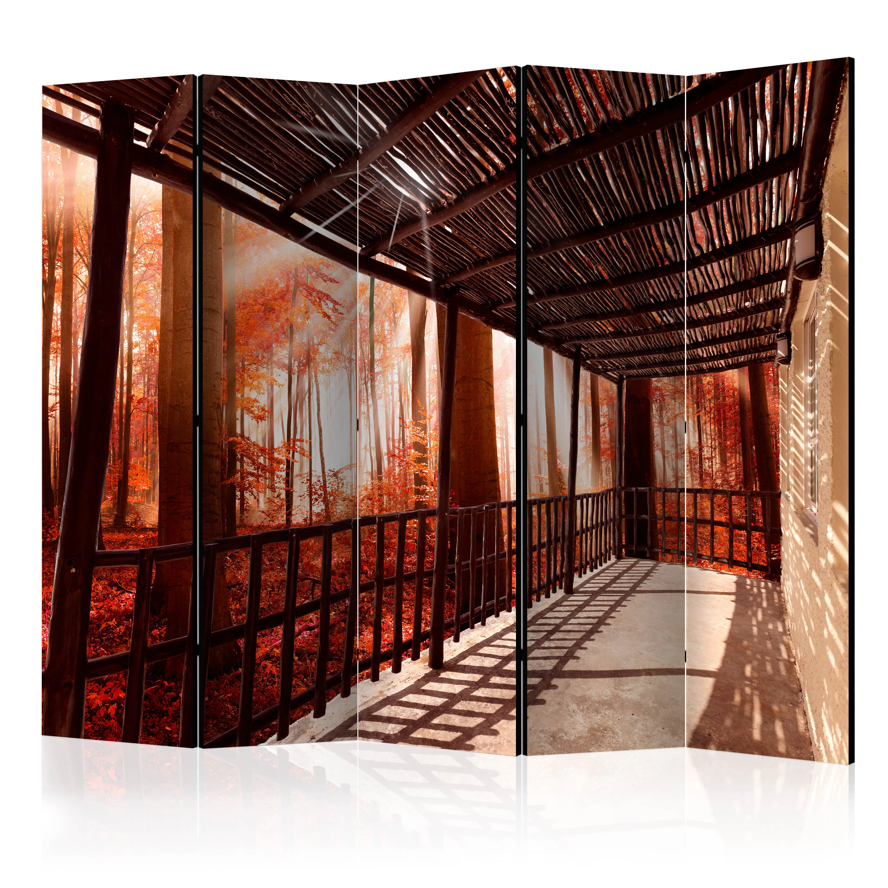 Rumsavdelare Skärmvägg Arkiio Nature Forest Terrace II 225x172 cm