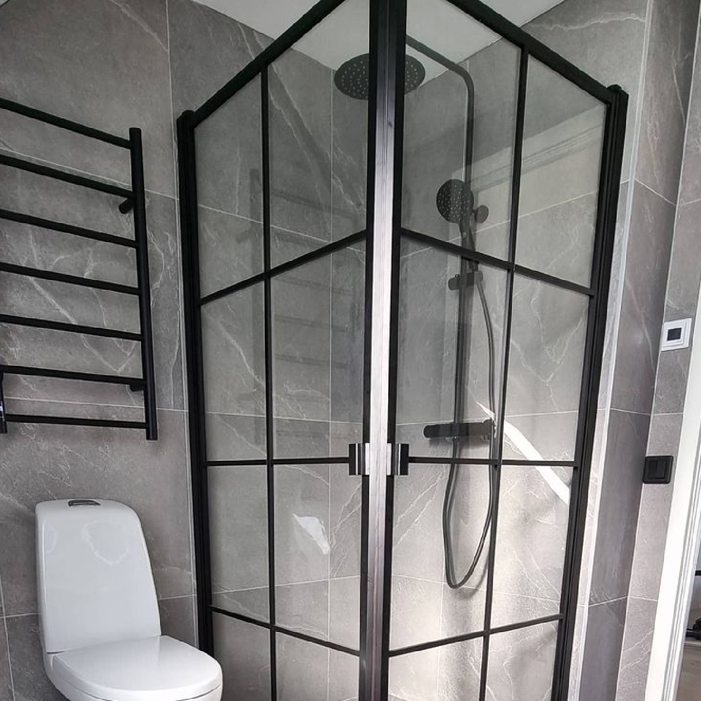 Klinker Tenfors Makai Gris Marmor Matt 60x60 cm