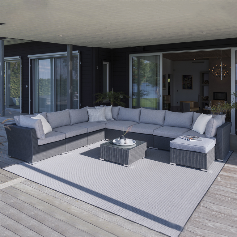 Loungegrupp Hillerstorp Madison 8-sits