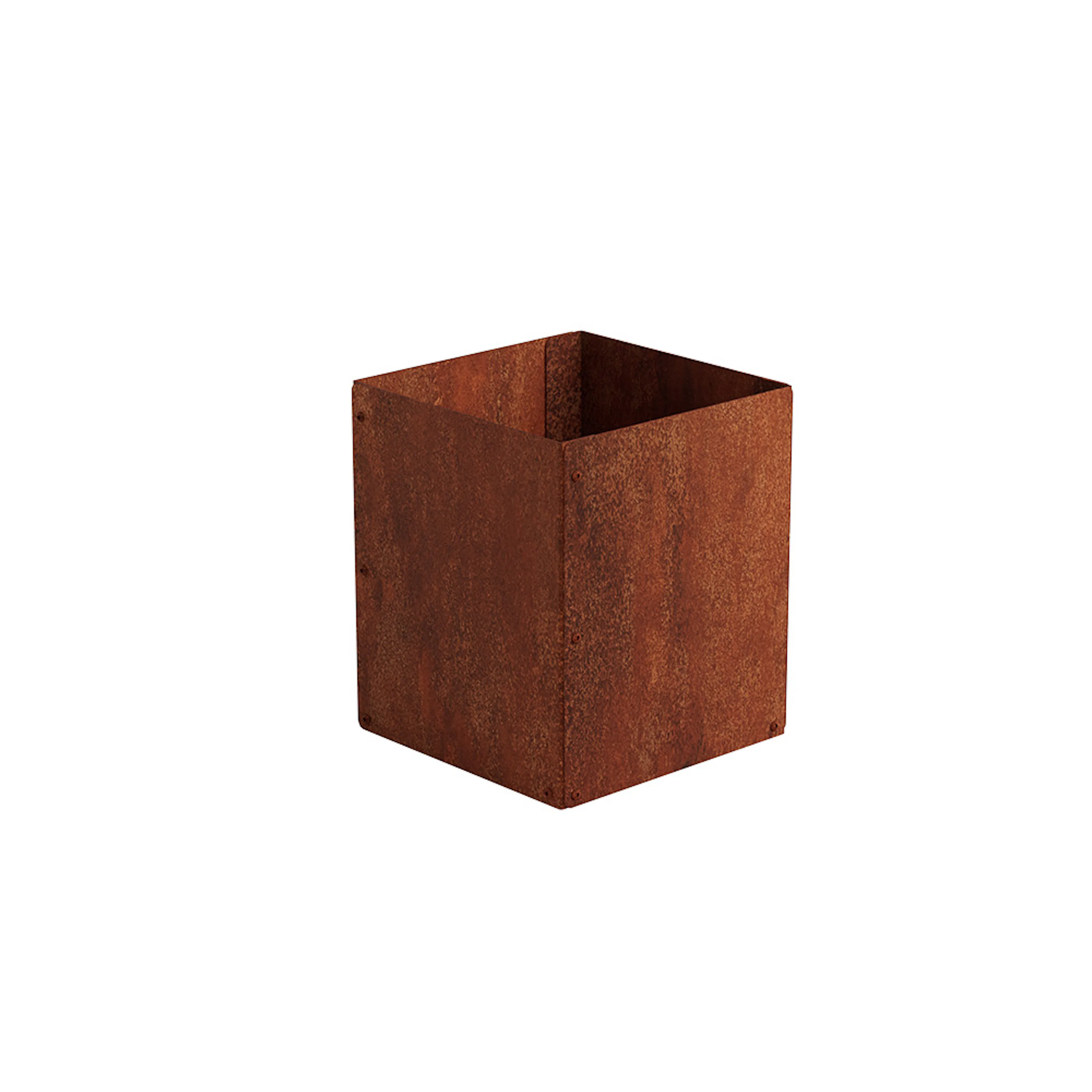 Odla Blomkruka 25x25x30mm T=1,5mm, Corten Dimension: 25x25x30 mm