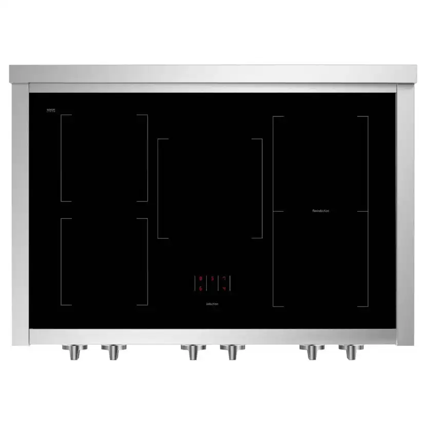 Induktionsspis Steel Genesi Combi - Steam 90 cm Svart med Ugn