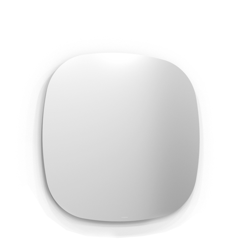 Spegel Norra 90x90 med LED-belysning 900