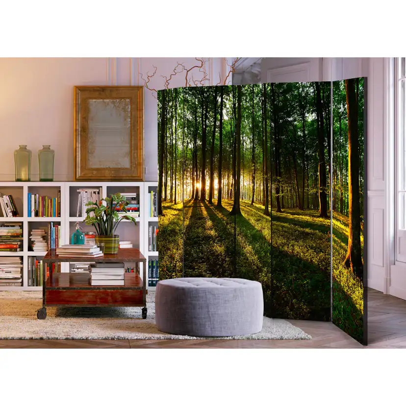 Rumsavdelare Skärmvägg Arkiio Morning in the Forest II 225x172 cm