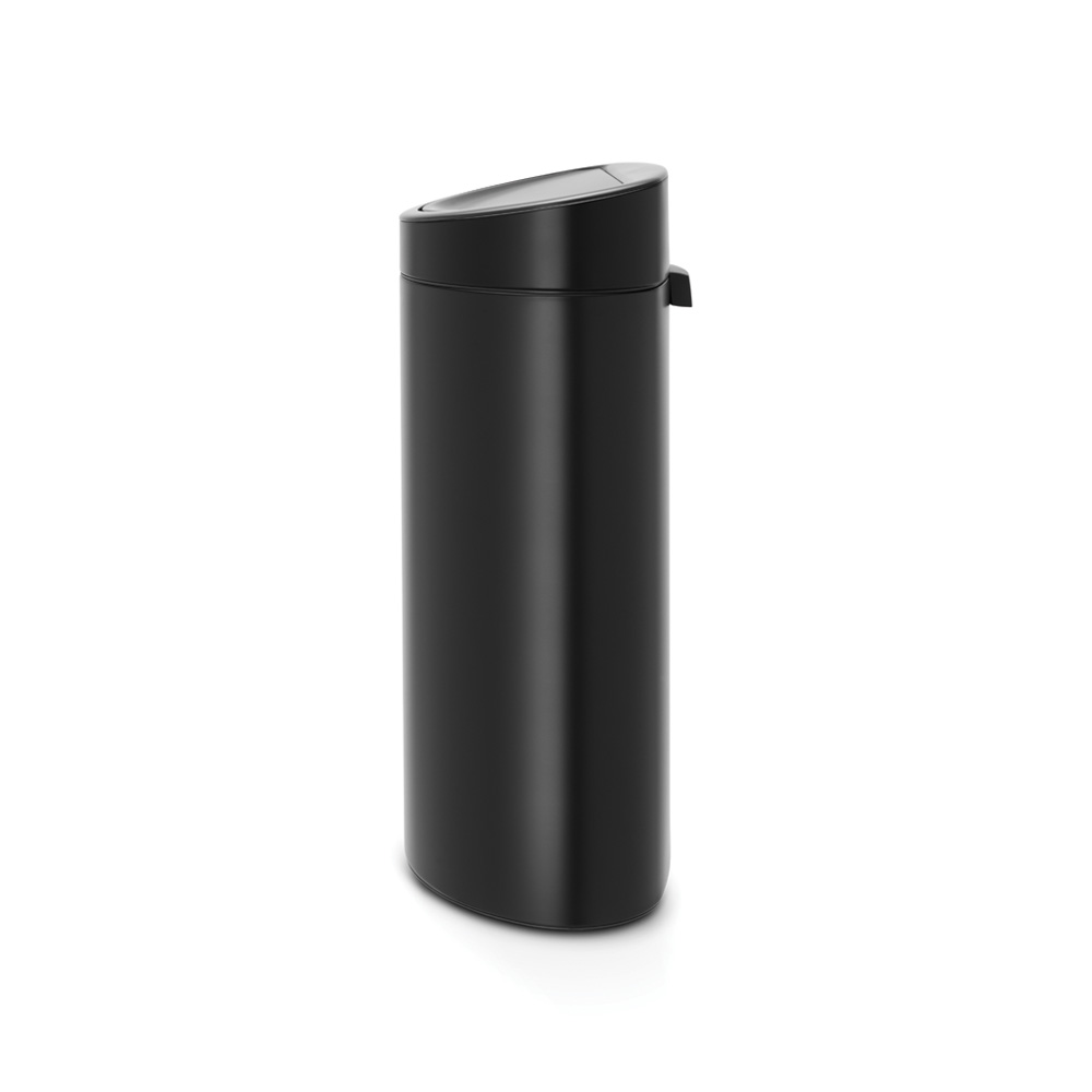 Touch Bin New 40L Matt Svart Färg: Matt Svart