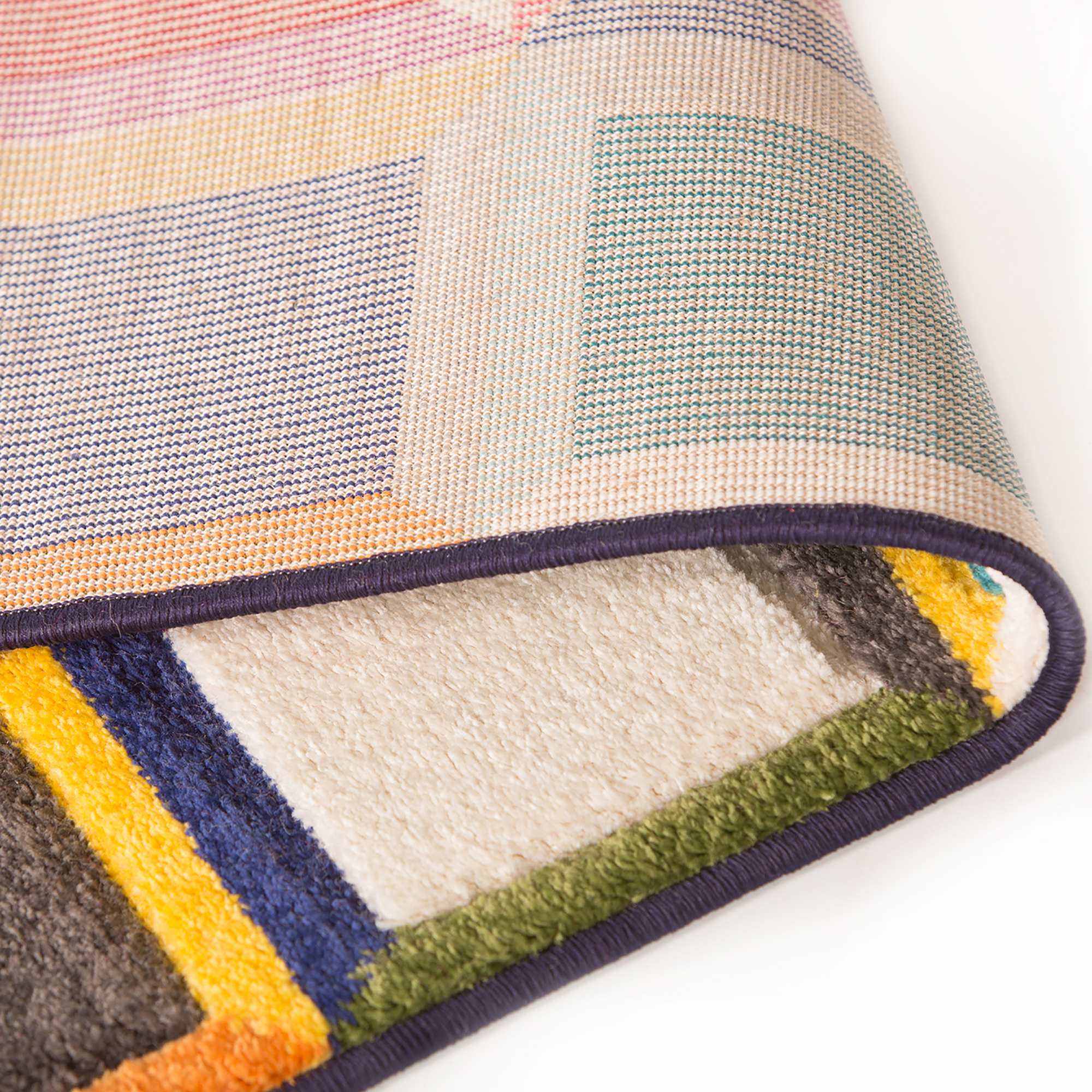 Friezematta Flair Rugs Waltz Flerfärgad