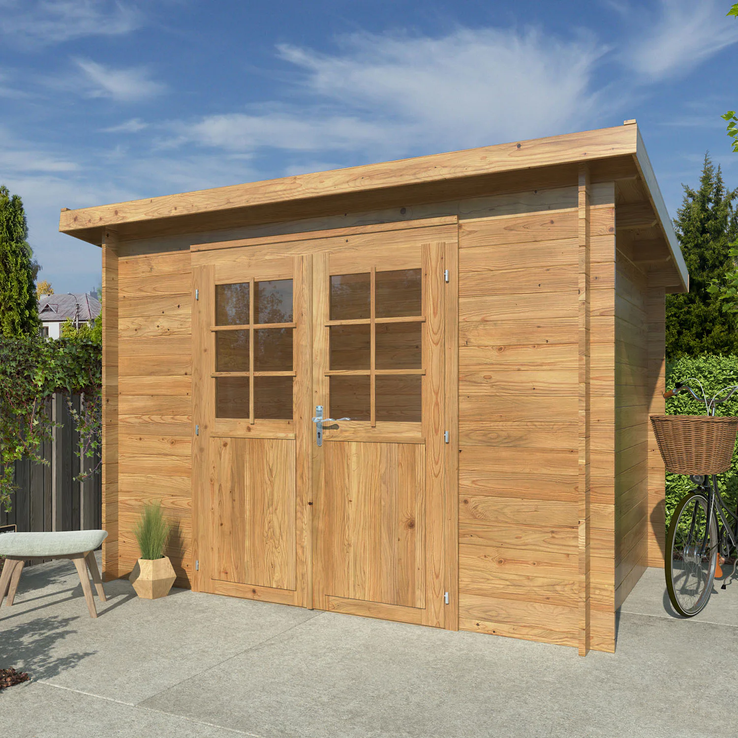 Stuga Palmako Alice 5,0 m2 (inv. 4,7 m2)
