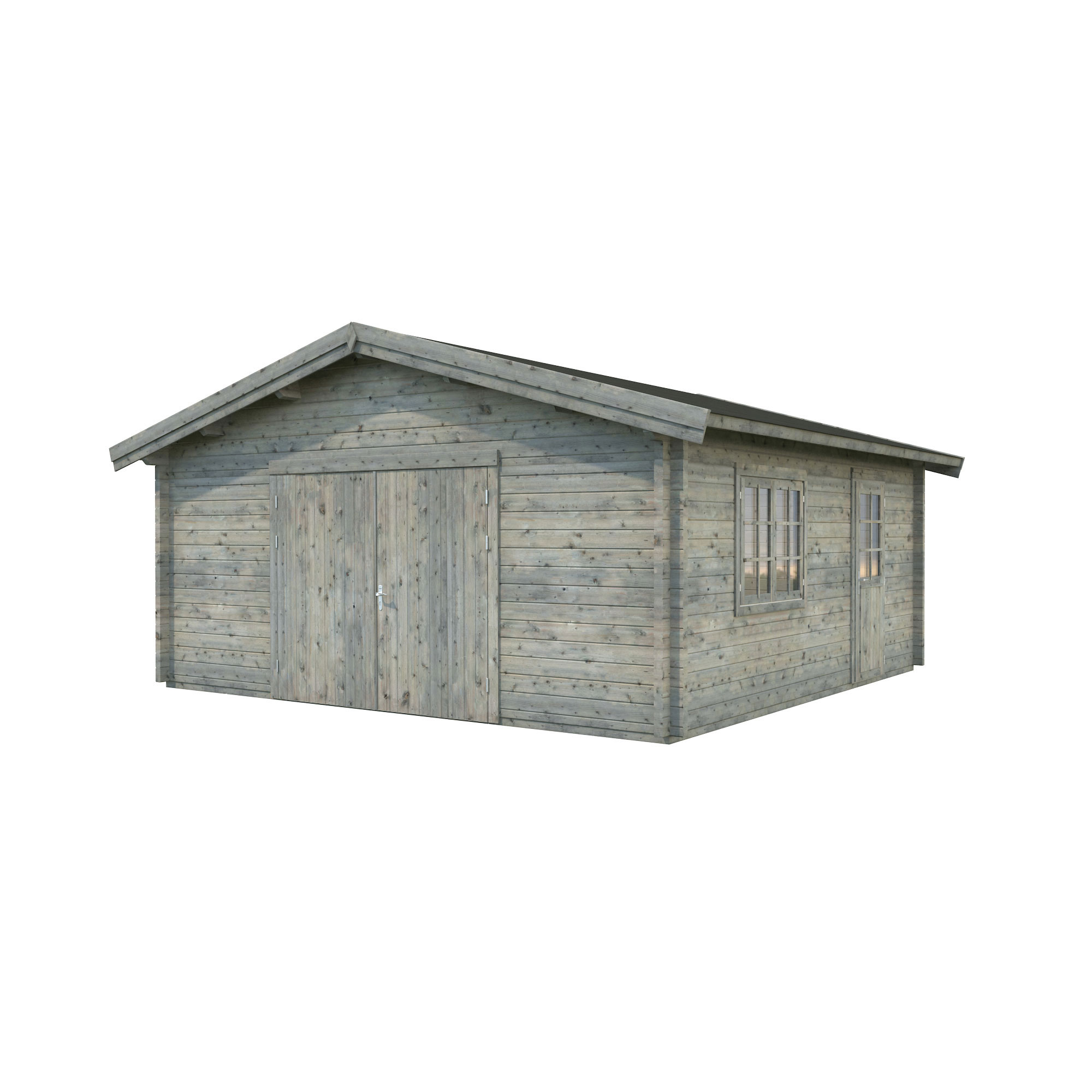 Garage Palmako Roger med Garagedörr 29,2 m2