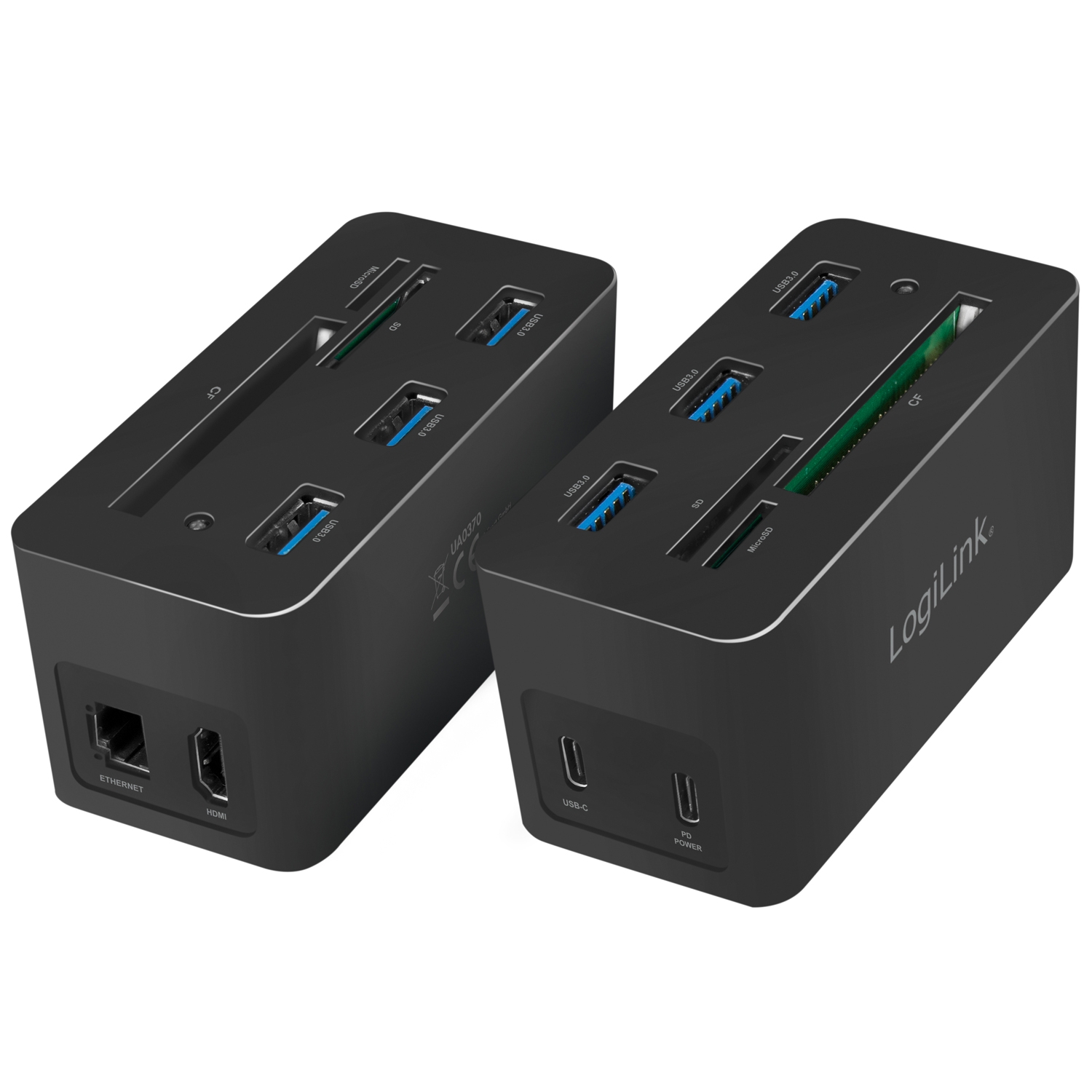 PC-/Mac-minidocka LogiLink HDMI, USB-C, USB