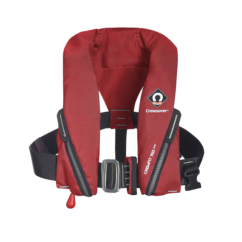 Flytväst Crewsaver Crewfit Junior Auto 150N Sele Sport