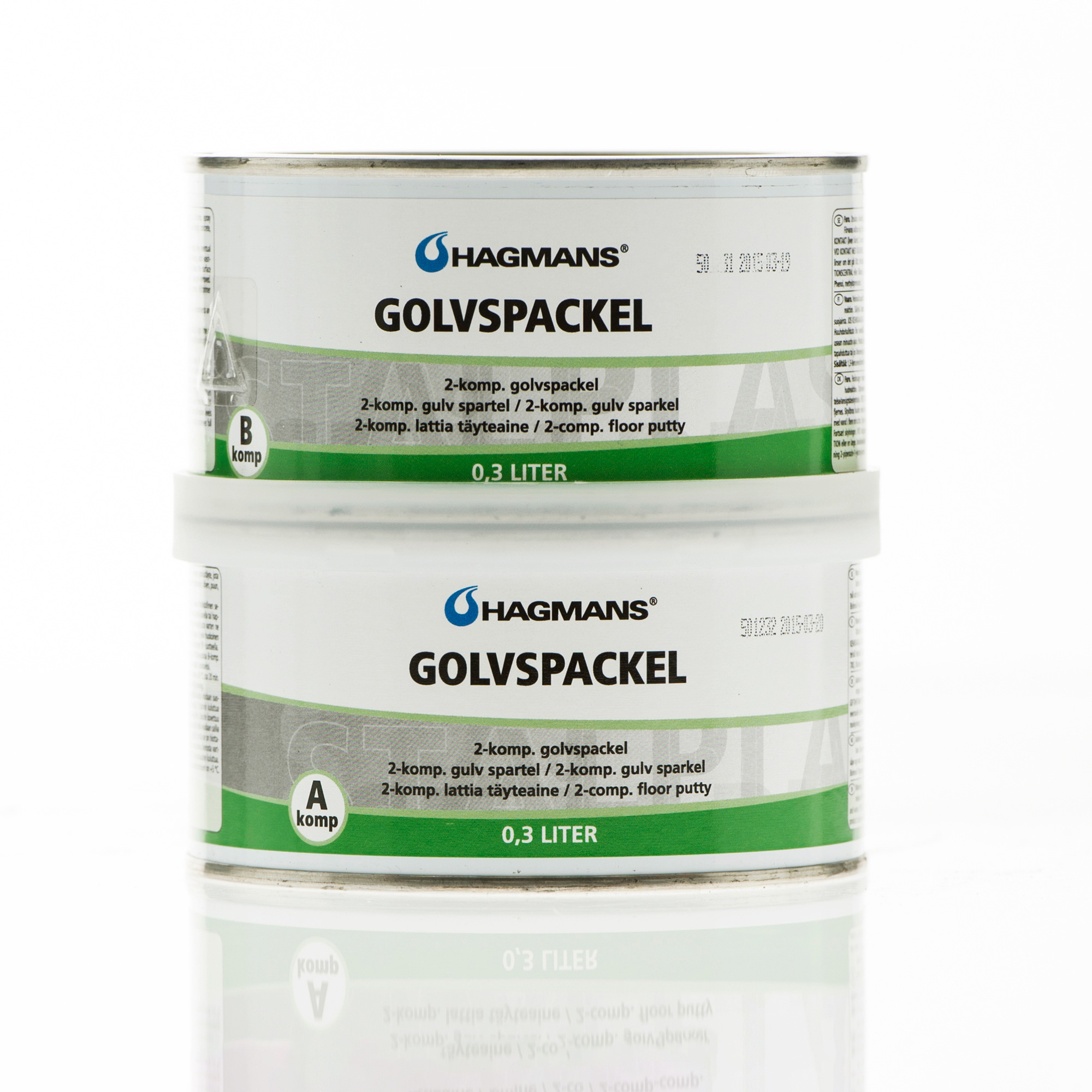Golvspackel Hagmans 0,6 L