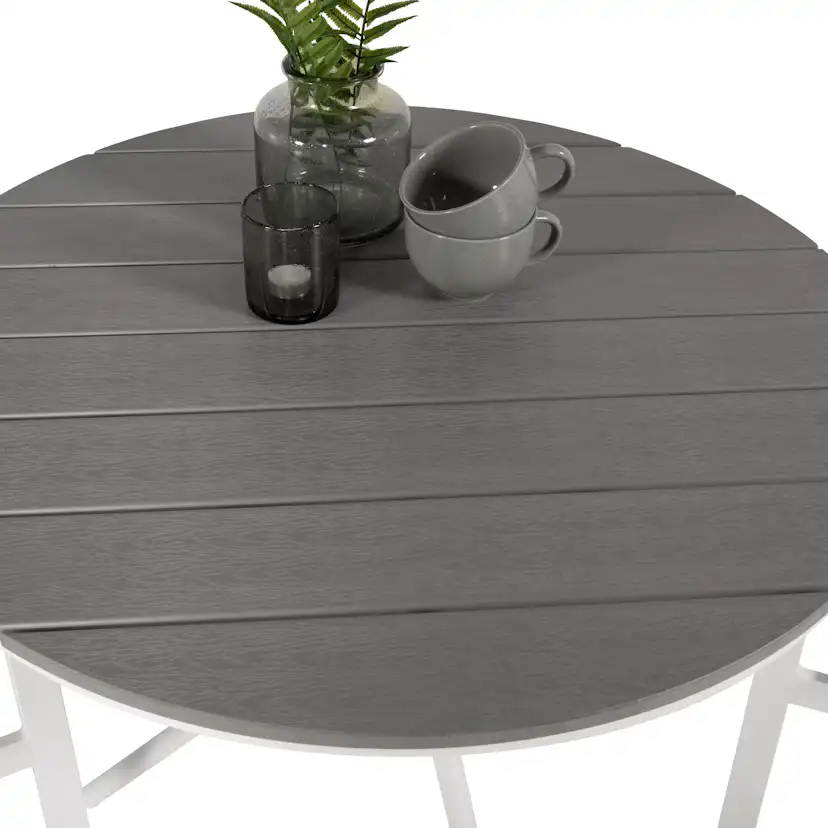 Cafégrupp Venture Home Parma Caféset Rund Ø90 cm med 2 Levels Stolar