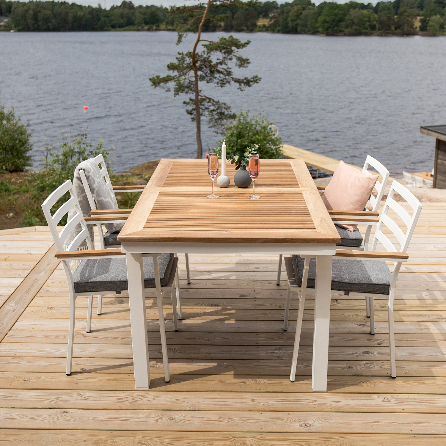 Trädgårdsstol Venture Home Brasilia Stapelbar Utomhus