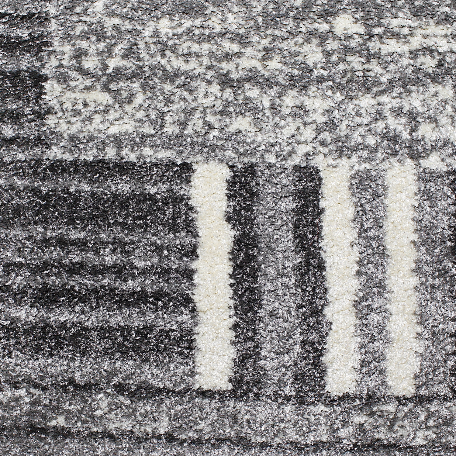 Wiltonmatta D-sign Ulm Ljusgrå/Vit