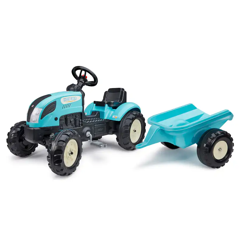 Trampbil Falk Traktor med Släp