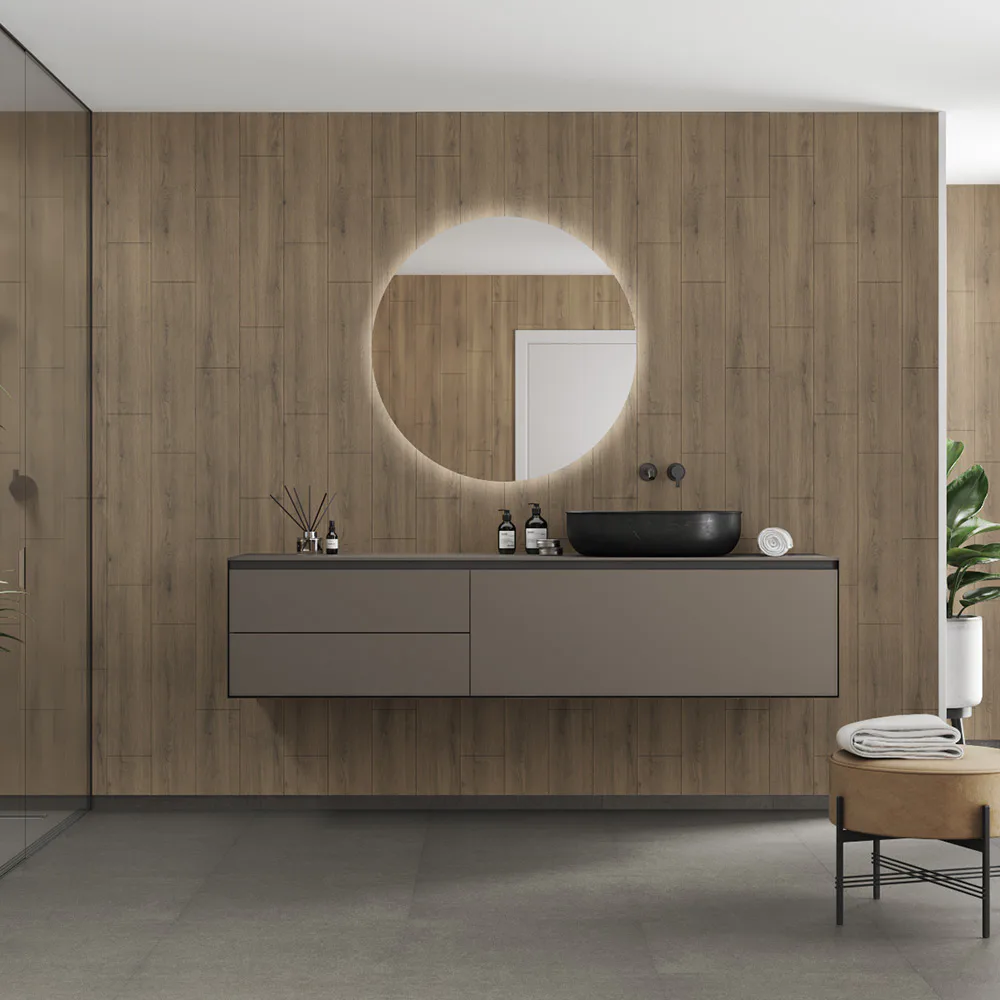 Våtrumsskiva Fibo 2164-M76 Pure Oak 10x620x2400 mm