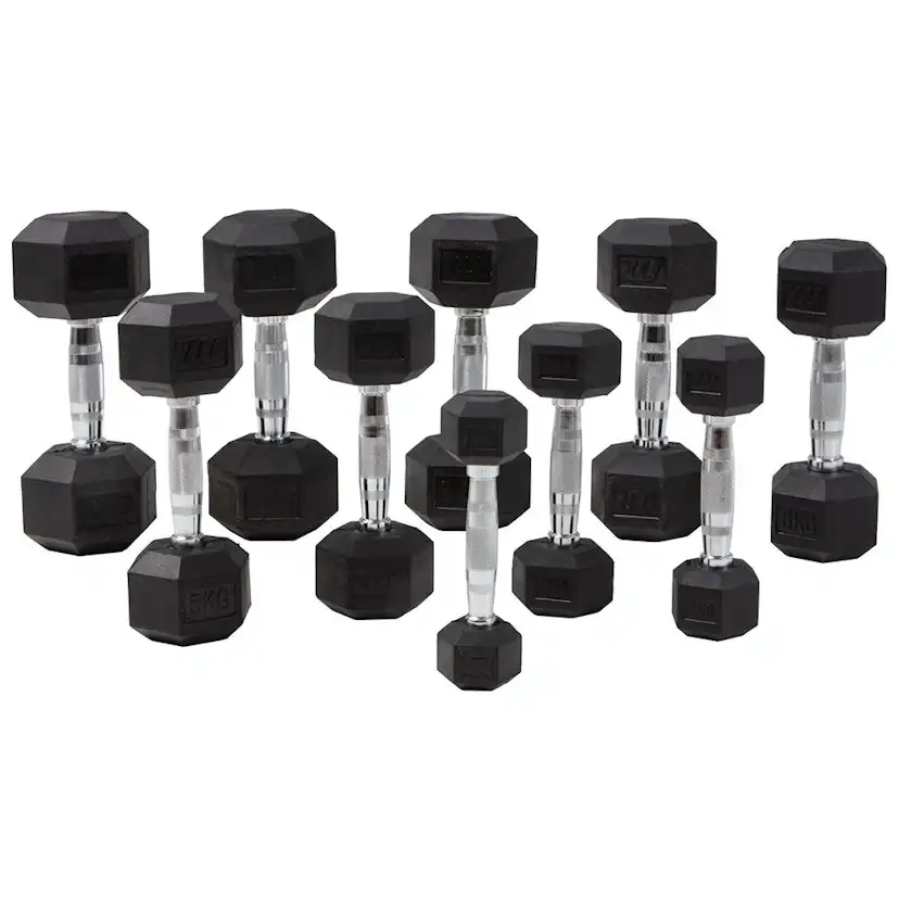 Hantelset Hexagon 1-10 Kg