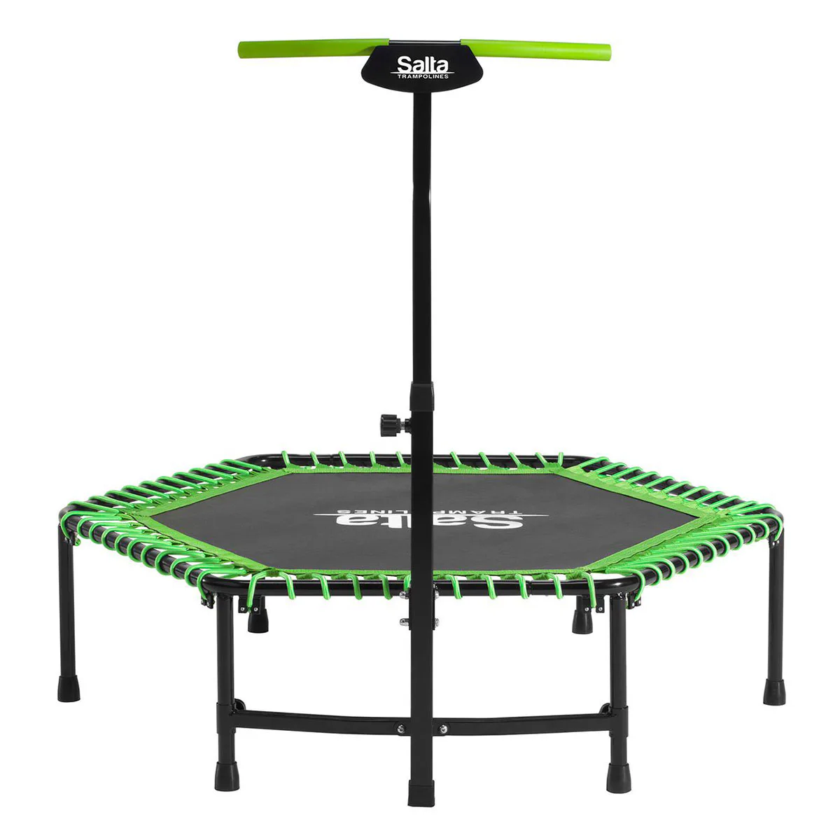 Salta Fitness trampolin, Green Grön/Svart