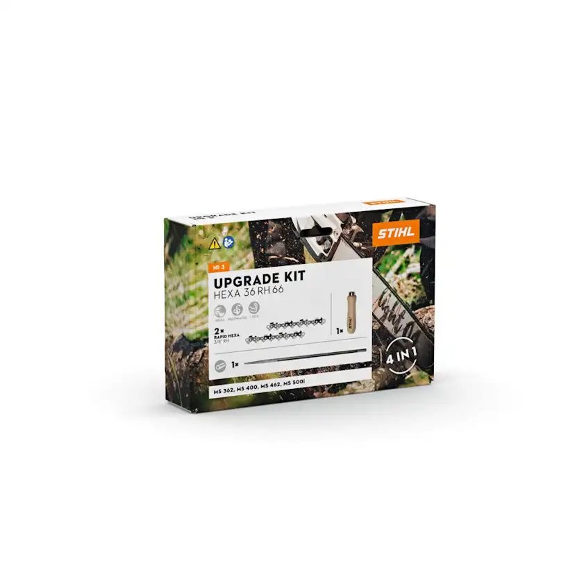 Kedjepaket STIHL Rapid Hexa 1,6 mm 66 DL med Fil