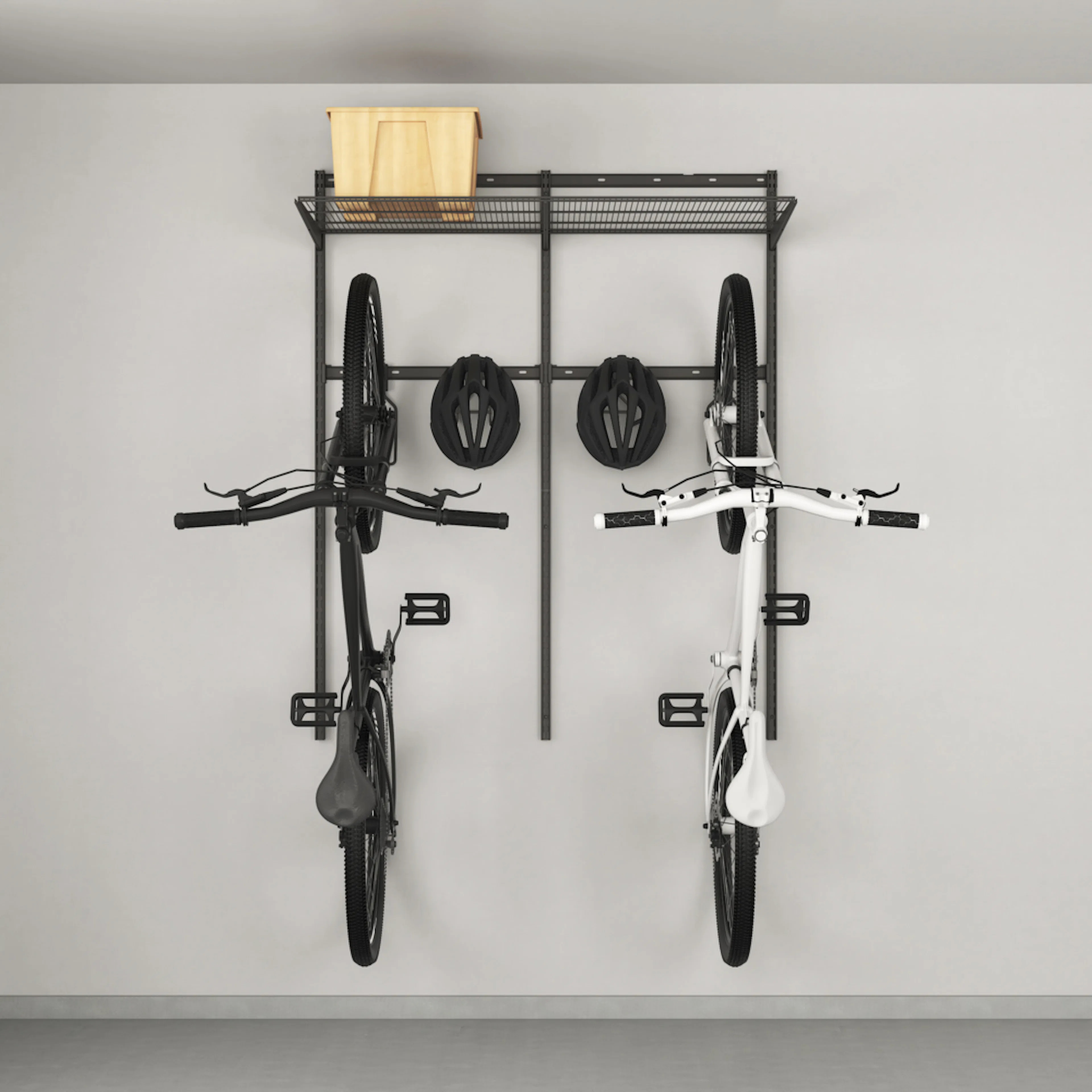 Cykelförvaring Elfa Ready Solution 1 Garage+ B: 1248 mm med Täcklist