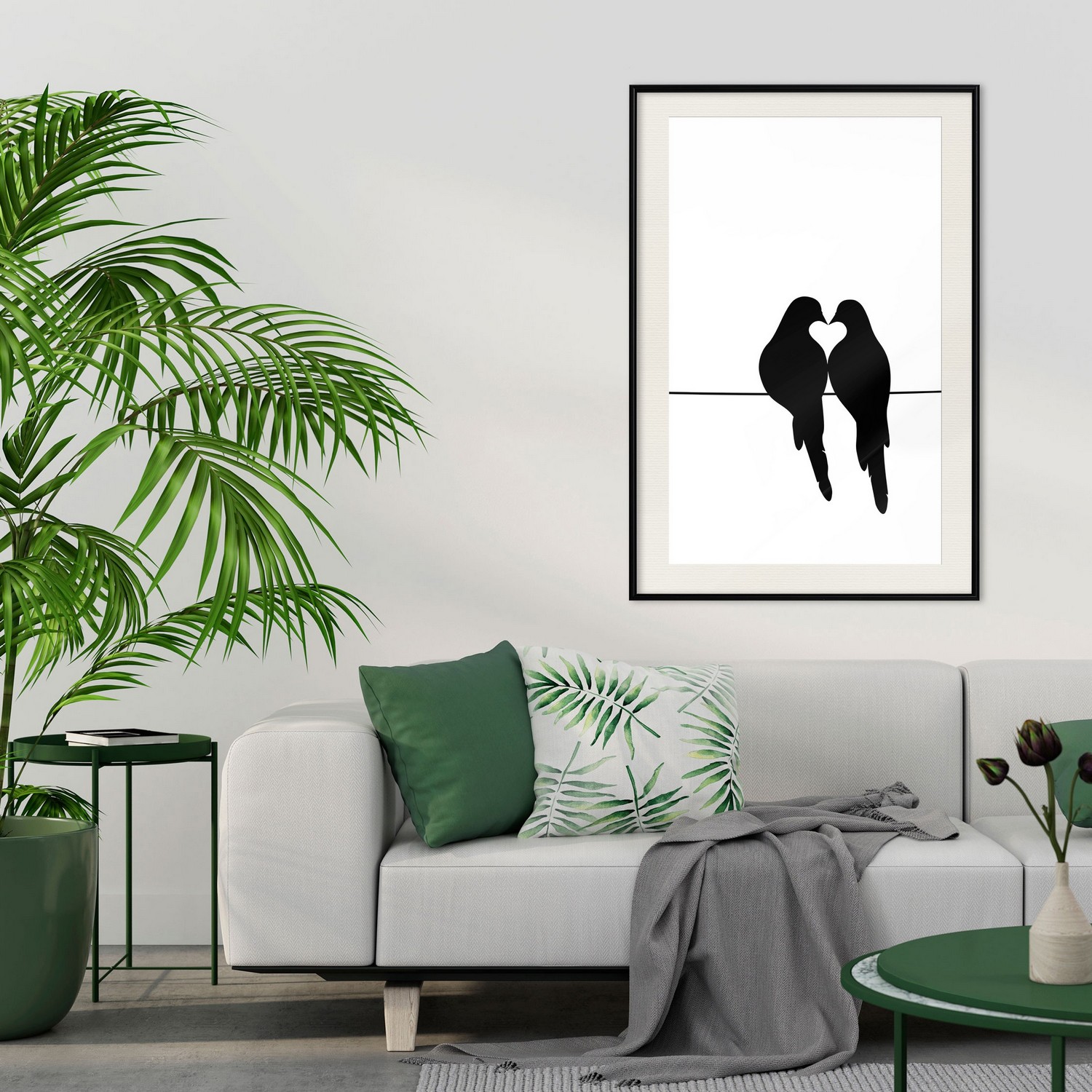 Poster Artgeist Affisch Bird Love