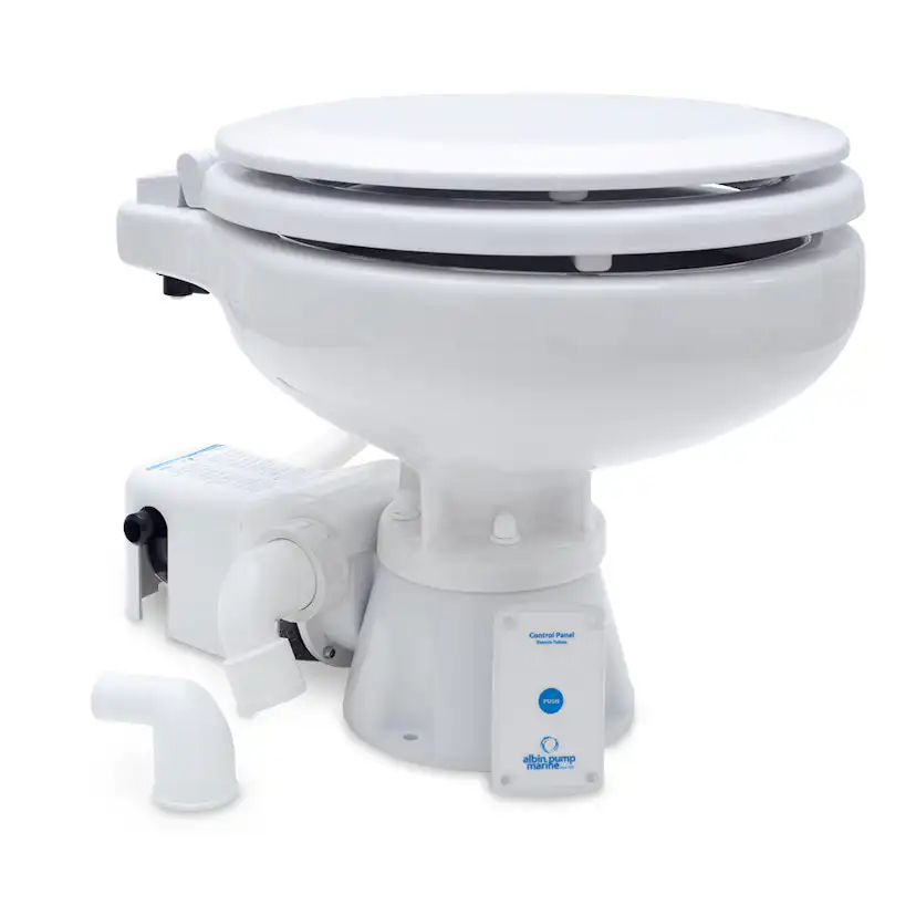 Marin Toalett Albin Group Marine Standard EVO Low 12V